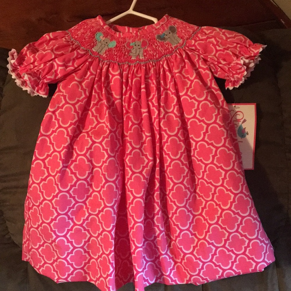 NWT smocked dress